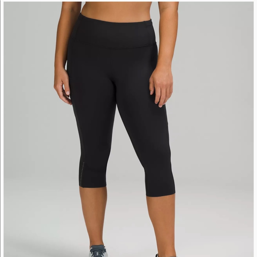Lululemon Fast and Free Black Leggings